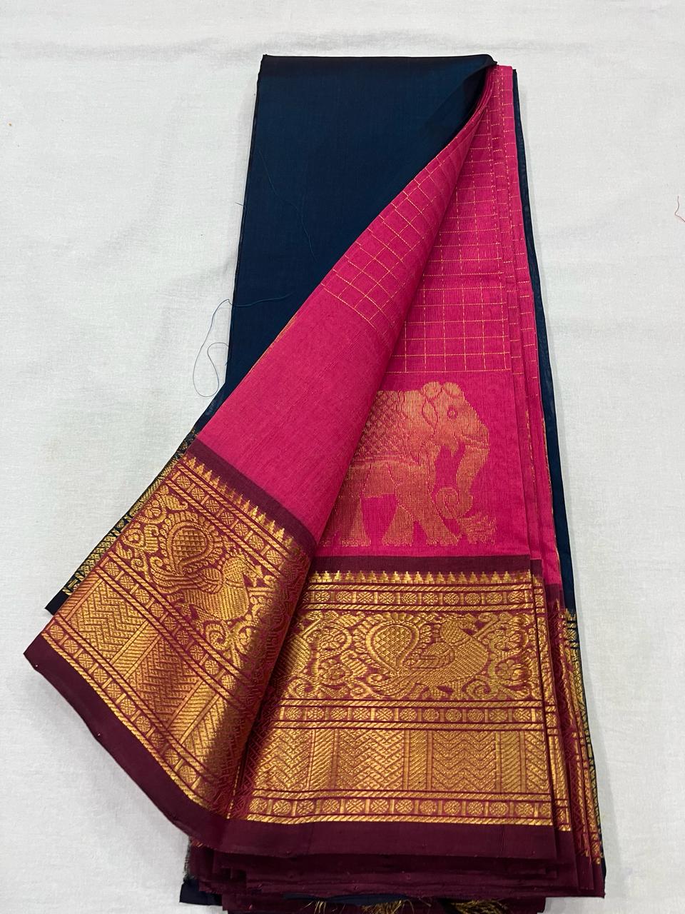 Kancheepuram semi silk saree