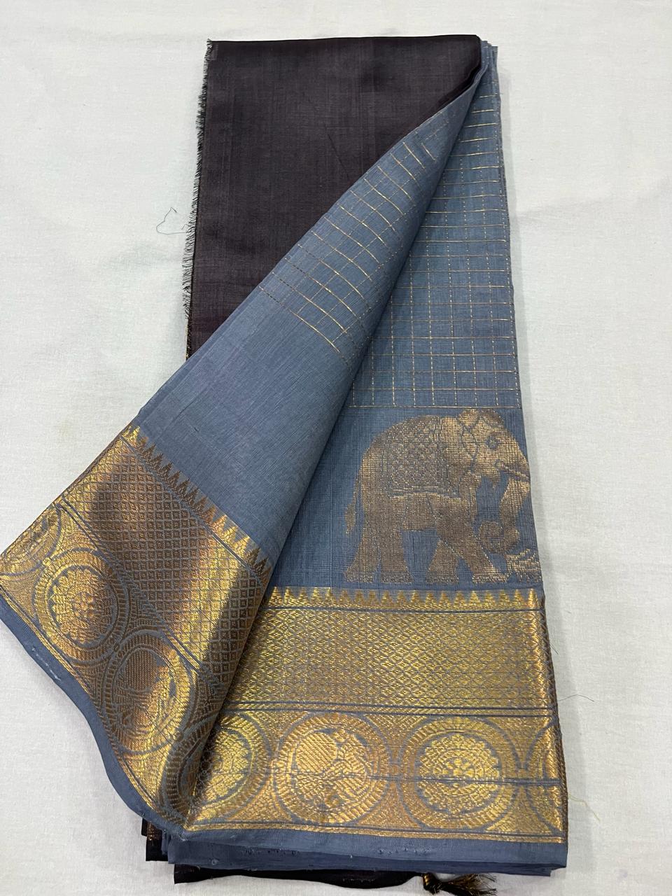 Kancheepuram semi silk saree